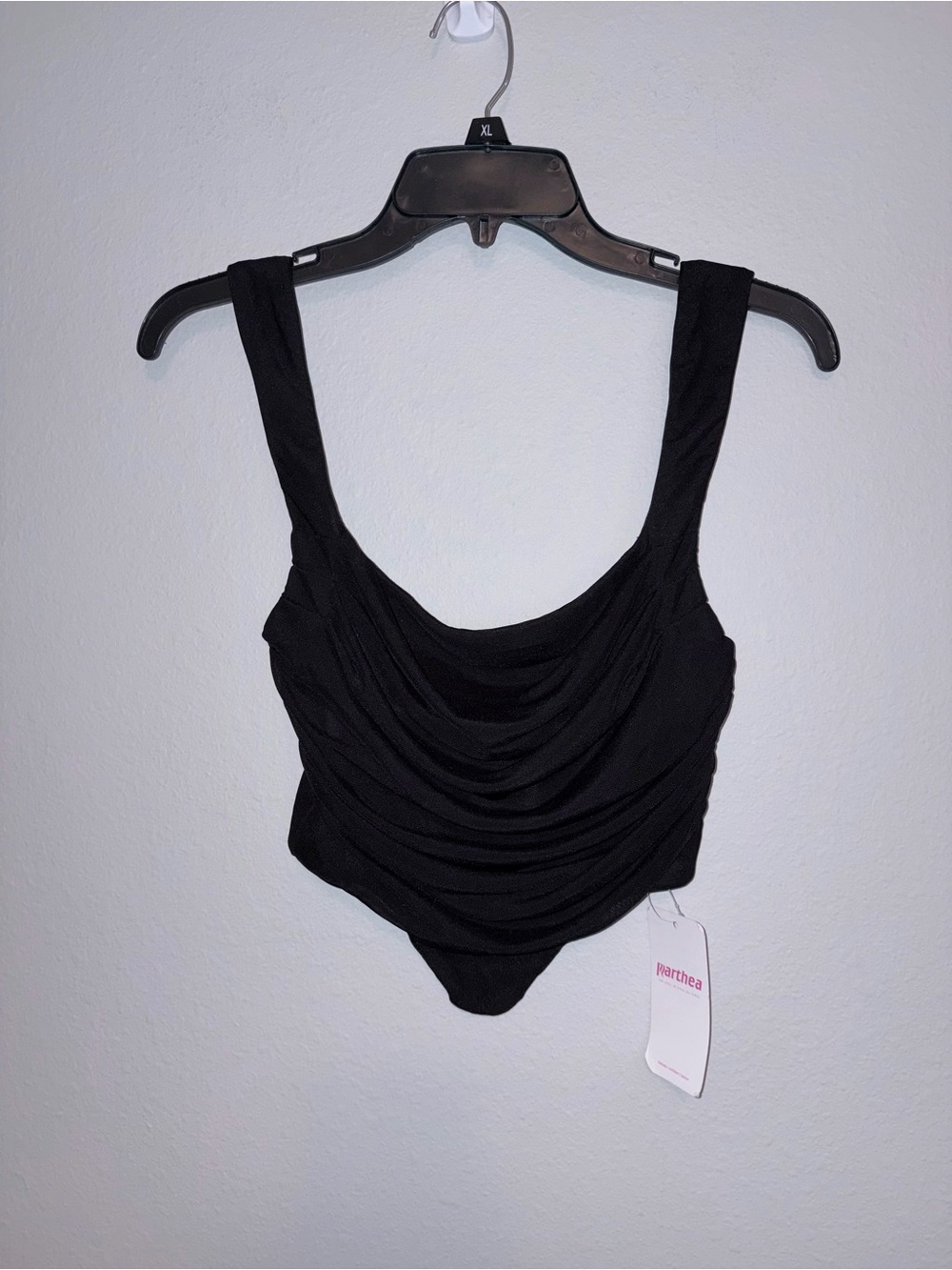 Marthea Crop Top with Back Zipper Size S